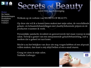SECRETS OF BEAUTY SALON VOOR HUIDVERZORGING