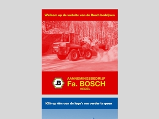 BOSCH FA AANNEMINGSBEDRIJF GWW